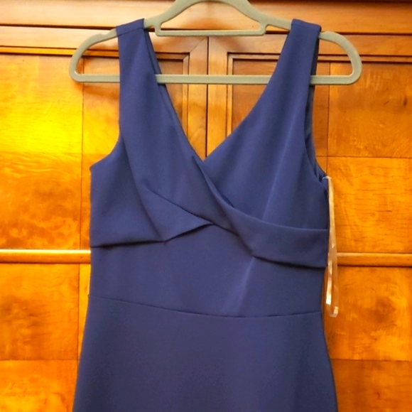 BEBE NAVY BLUE DRESS SIZE 8 - Picture 3 of 8